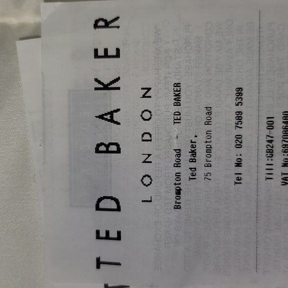 Ted Baker Rahri Reflective Croc Embossed Leather Backpack NWT - Picture 3 of 16